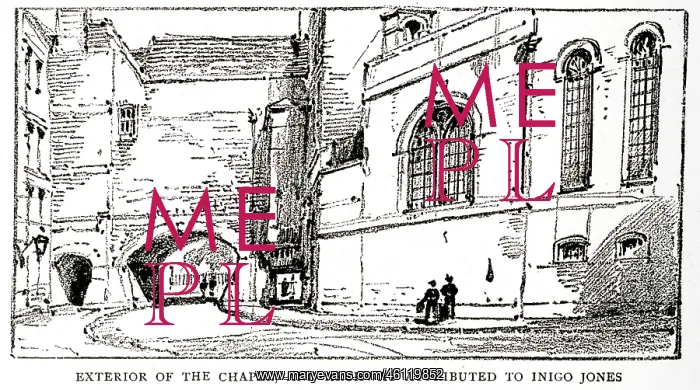 : Exterior of the Sardinian Chapel, 1893 : Exterior of the Sardinian Chapel, 1893