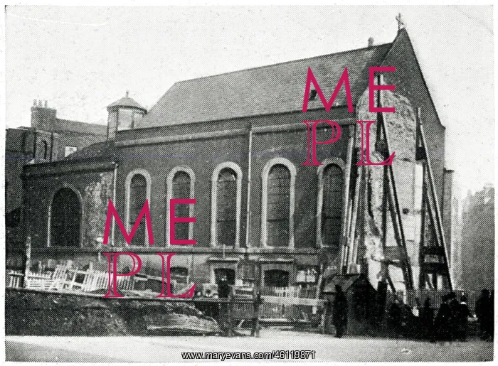 : Exterior of the Sardinian Chapel, 1906 : Exterior of the Sardinian Chapel, 1906