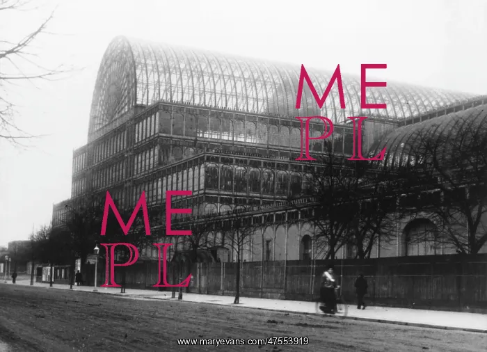 : Exterior view of Crystal Palace : Exterior view of Crystal Palace