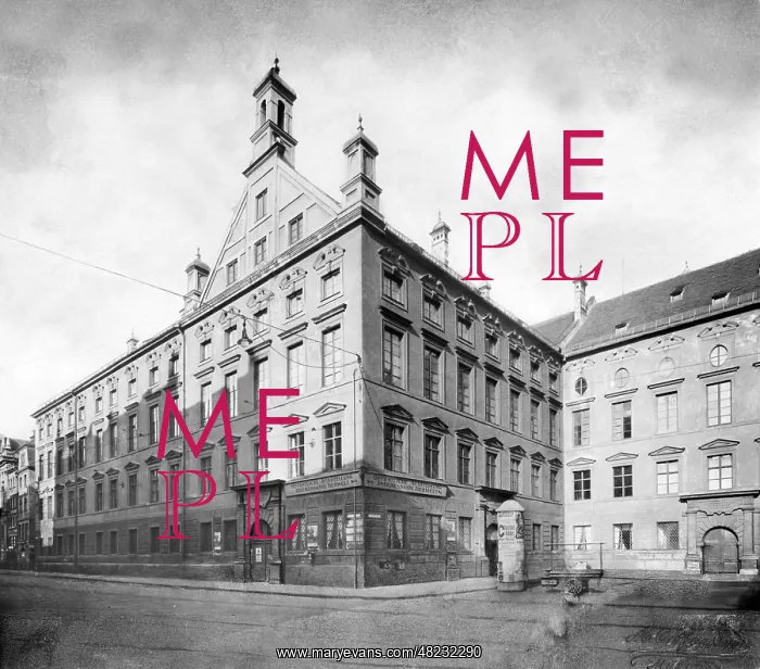 : Exterior view of the Old Academy building : Exterior view of the Old Academy building