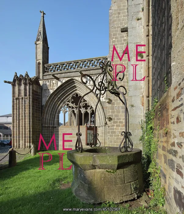 : External well, Cathedral Saint-Samson, Dol-de-Bretagne : External well, Cathedral Saint-Samson, Dol-de-Bretagne