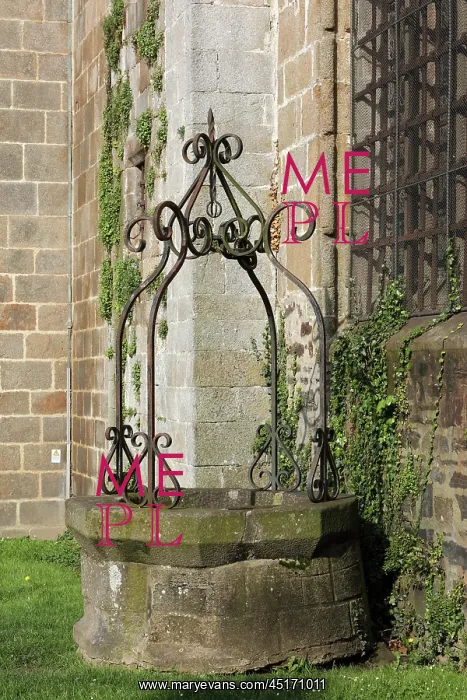 : External well, Cathedral Saint-Samson, Dol-de-Bretagne : External well, Cathedral Saint-Samson, Dol-de-Bretagne