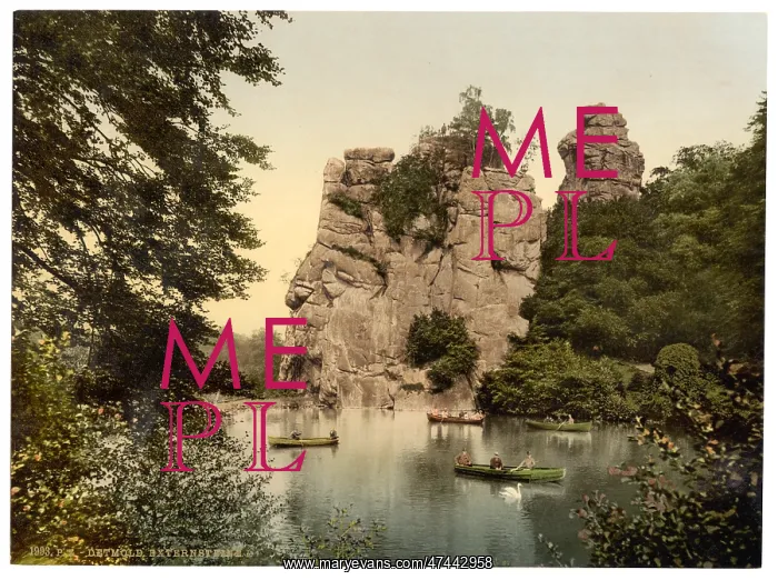 : Externstein, I. Detmold, Lippe, Germany : Externstein, I. Detmold, Lippe, Germany