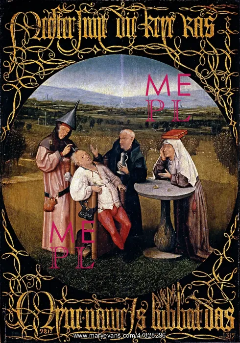 : Extracting the Stone of Madness, Bosch : Extracting the Stone of Madness, Bosch