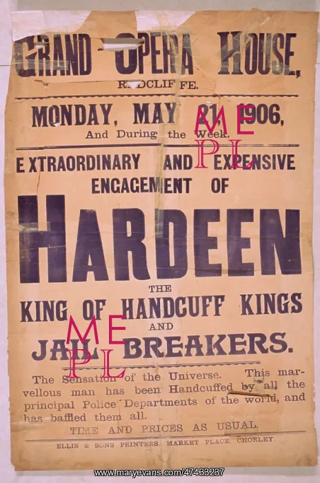 : Extraordinary and expensive engagement of Hardeen the king o : Extraordinary and expensive engagement of Hardeen the king o
