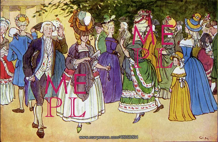 : Extravagant 18th century costume : Extravagant 18th century costume