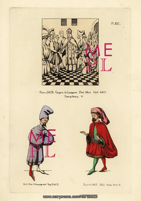 : Extravagent fashions of the 14th century in England : Extravagent fashions of the 14th century in England