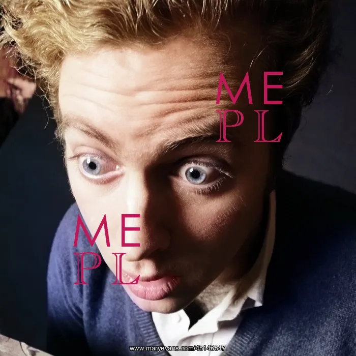 : Extreme Close-Up of Startled Surprised Young Man : Extreme Close-Up of Startled Surprised Young Man