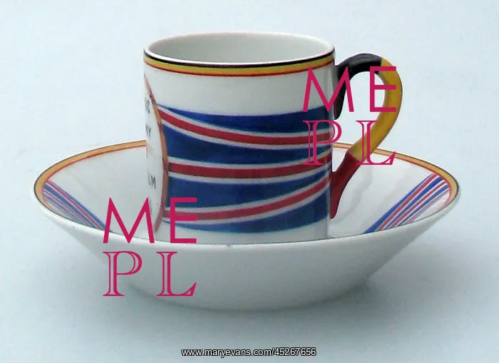  : An extremely rare porcelain coffee cup - WWI