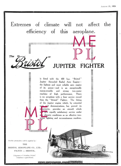 : Extremes Of Climate Do Not Affect Bristol Jupiter Efficiency : Extremes Of Climate Do Not Affect Bristol Jupiter Efficiency