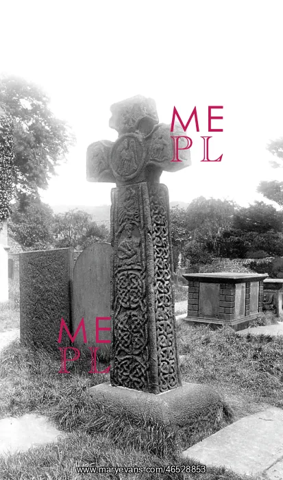  : Eyam, the Saxon Cross 1896