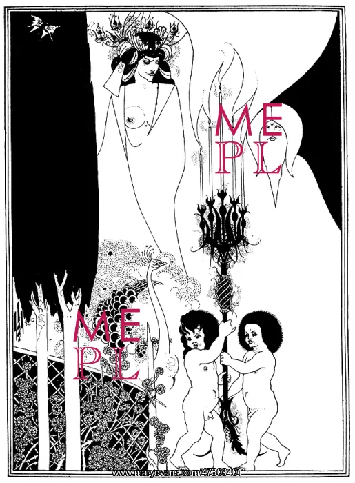 : The Eyes of Herod, by Aubrey Beardsley : The Eyes of Herod, by Aubrey Beardsley