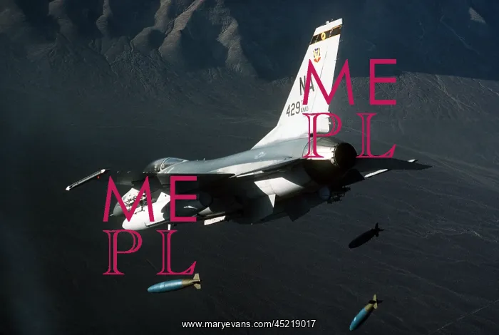 : F-16 Fighter releasing three 2000-pound ? : F-16 Fighter releasing three 2000-pound ?