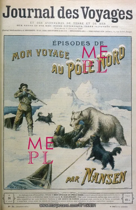 : F NANSEN / CLERICE / VOYAGES : F NANSEN / CLERICE / VOYAGES