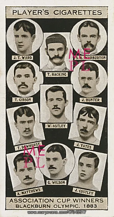 : FA Cup winners - Blackburn Olympic, 1883 : FA Cup winners - Blackburn Olympic, 1883