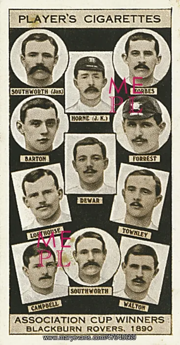 : FA Cup winners - Blackburn Rovers, 1890 : FA Cup winners - Blackburn Rovers, 1890