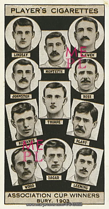 : FA Cup winners - Bury, 1903 : FA Cup winners - Bury, 1903