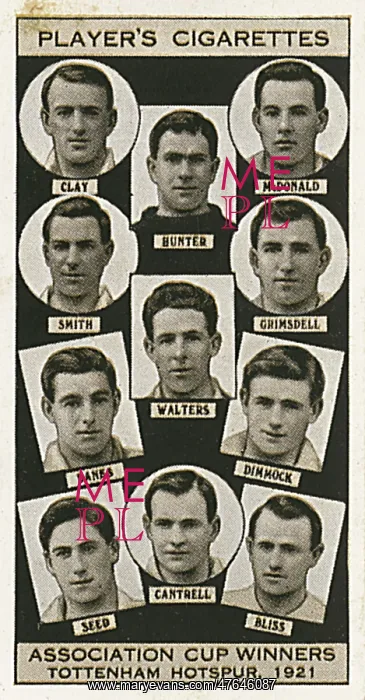: FA Cup winners - Tottenham Hotspur, 1921 : FA Cup winners - Tottenham Hotspur, 1921