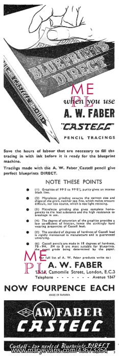 : Faber Castell Draughtsmens Pencils : Faber Castell Draughtsmens Pencils