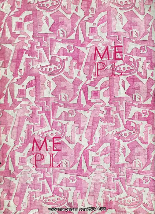 : Fabric design, Art Gout Beaute, 1924 : Fabric design, Art Gout Beaute, 1924