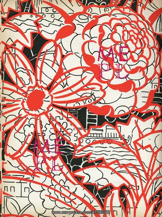 : Fabric design, Art Gout Beaute, 1924 : Fabric design, Art Gout Beaute, 1924