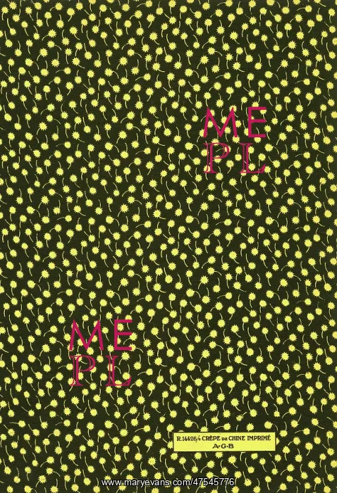 : Fabric design, Art Gout Beaute, 1929 : Fabric design, Art Gout Beaute, 1929