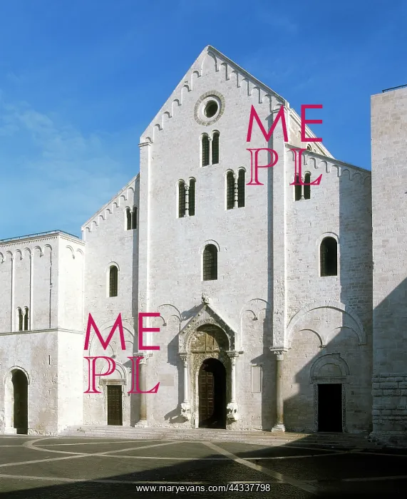 : Facade of the Basilica of : Facade of the Basilica of