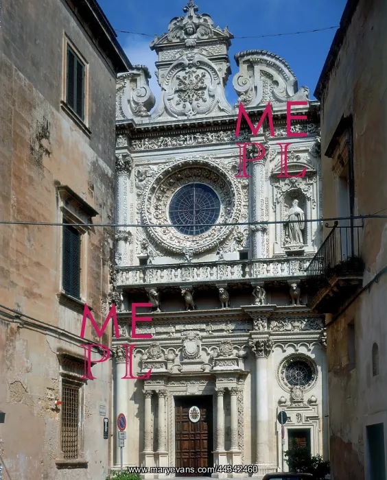 : Facade of the Church of : Facade of the Church of