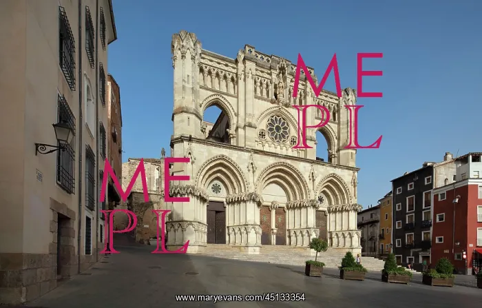  : Facade, Cuenca Cathedral, Cuenca, Spain