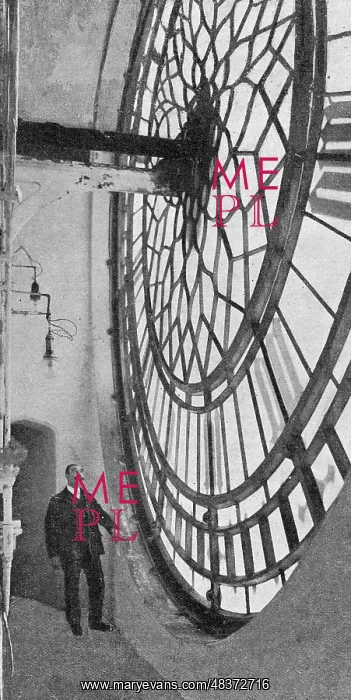  : Behind the face of Big Ben, Westminster, London