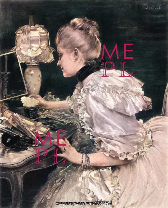 : FACE POWDER LADY 1887 : FACE POWDER LADY 1887