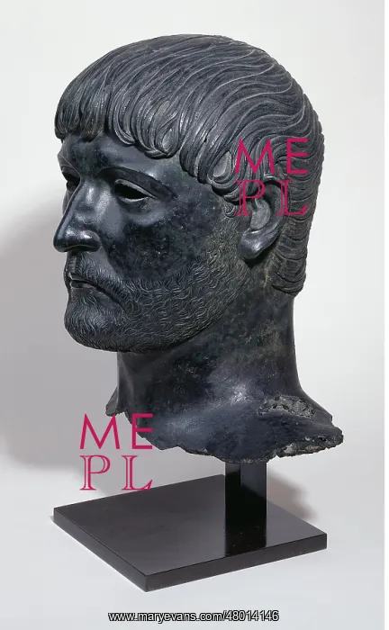 : Face of an unknown Roman : Face of an unknown Roman