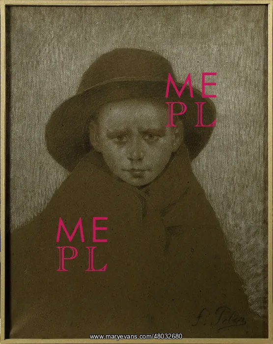  : Face of a young boy