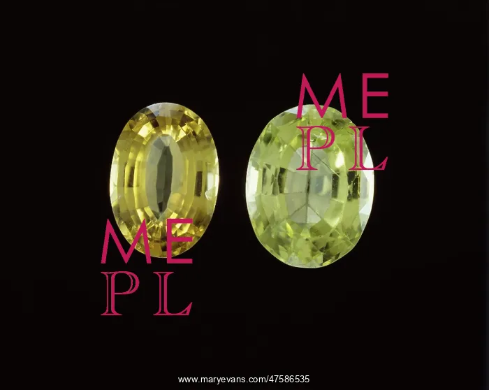: Faceted chrysoberyl : Faceted chrysoberyl