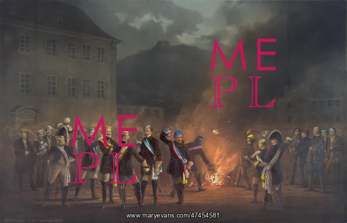  : Fackelzuc, Heidelberg, 30 January 1857, song, soldiers