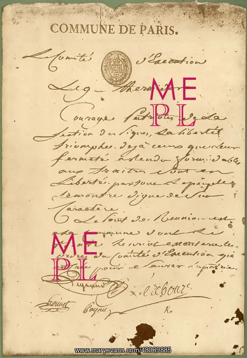 : Facsimile of the Call To : Facsimile of the Call To