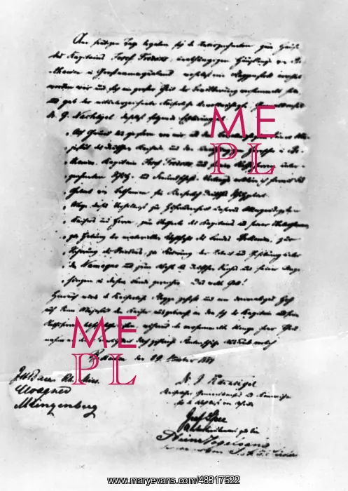: Facsimile of the Bethany Treaty, 1883 : Facsimile of the Bethany Treaty, 1883
