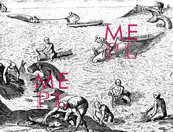 : A facsimile depicting Caribbean Indians whaling : A facsimile depicting Caribbean Indians whaling
