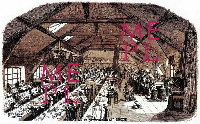 : The factory of Adolphe Sax, 1848 : The factory of Adolphe Sax, 1848