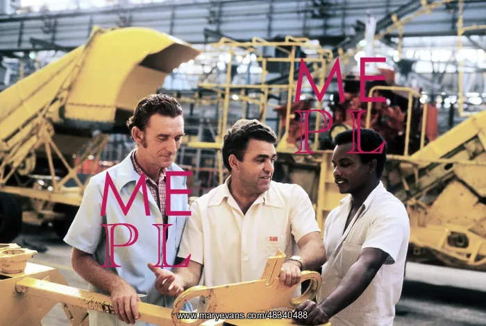 : Factory in Cuba, 1983 : Factory in Cuba, 1983