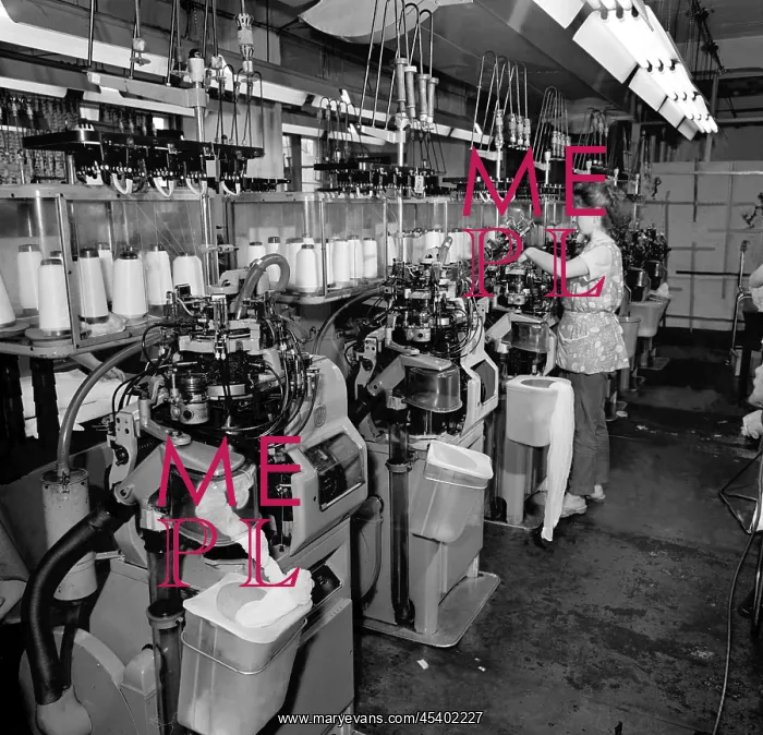 : Factory - seamless stocklings production : Factory - seamless stocklings production