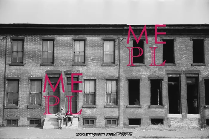 : Factory workers homes, Camden, New Jersey, Oct : Factory workers homes, Camden, New Jersey, Oct