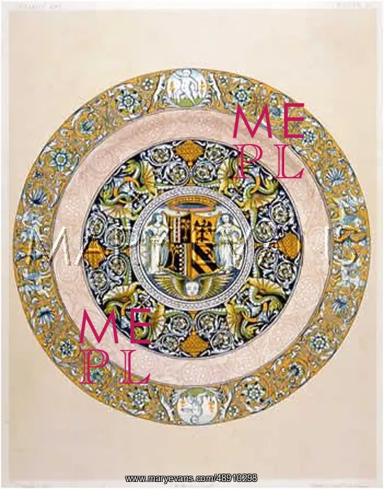 : FAENZA WARE PLATE : FAENZA WARE PLATE