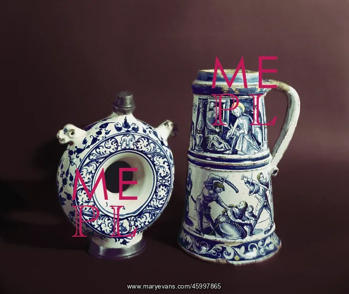 : Faience Jar : Faience Jar