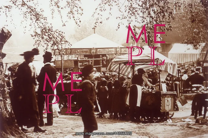 : Fair on Hampstead Heath 1901 : Fair on Hampstead Heath 1901