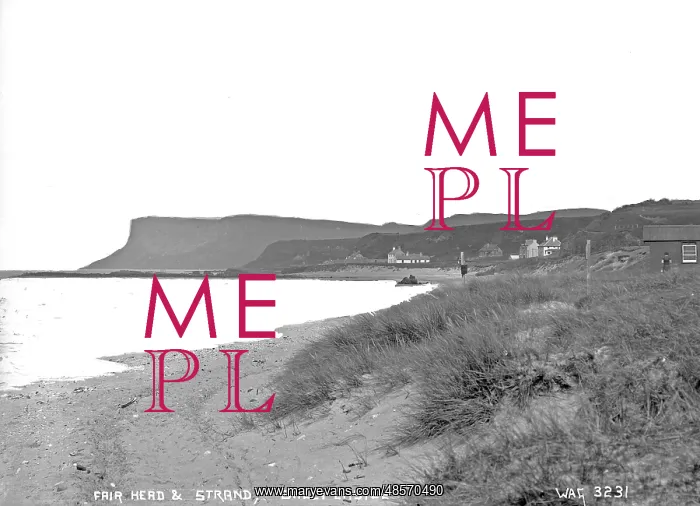 : Fair Head and Strand, Ballycastle : Fair Head and Strand, Ballycastle