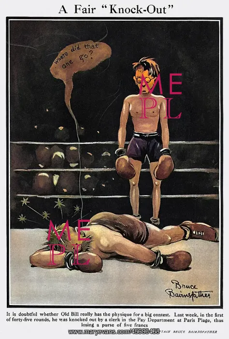  : A Fair Knock Out by Bruce Bairnsfather