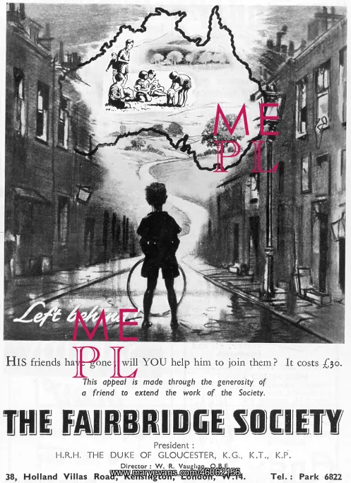: The Fairbridge Society : The Fairbridge Society