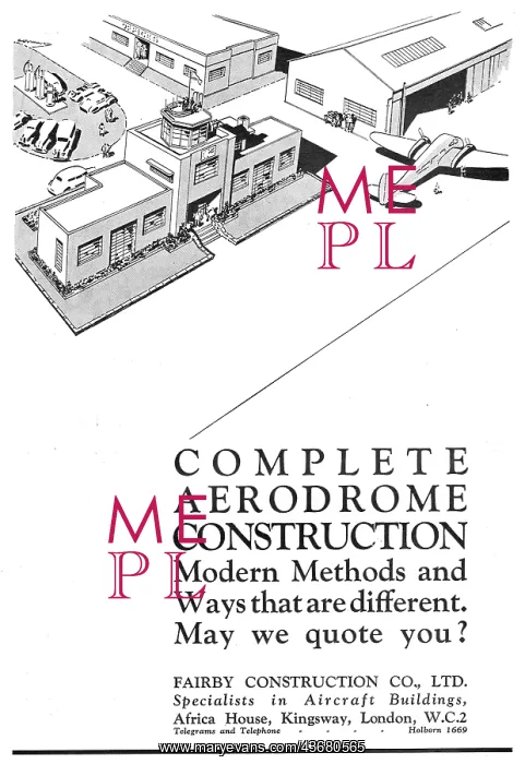 : Fairby Construction Co Ltd: Aircraft Buildings : Fairby Construction Co Ltd: Aircraft Buildings