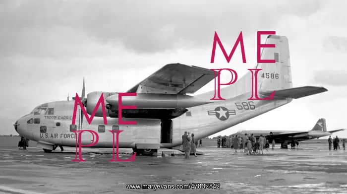 : Fairchild C-123B Provider 54-586 : Fairchild C-123B Provider 54-586